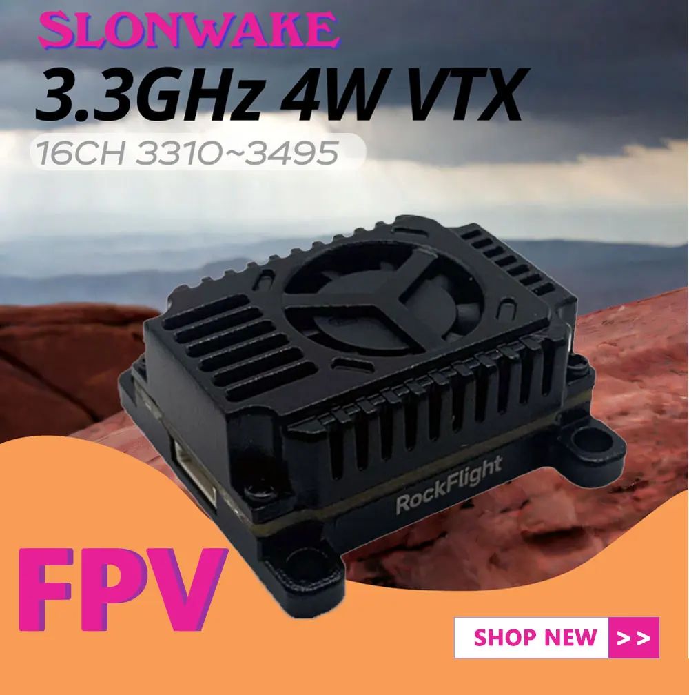SLONWAKE FPV 3.3G 16CH 4000mW  - Fpv Drone Vtx incelemesi ve fiyatı