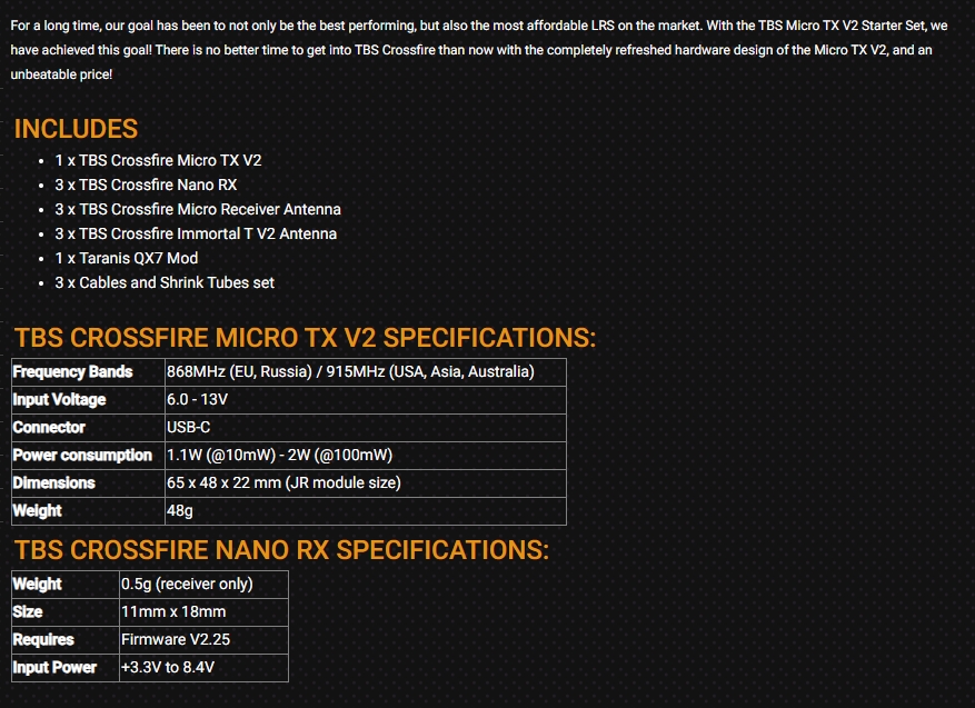 TBS CROSSFIRE MICRO TX V2 BAŞL - Tbs Fpv Crossfire incelemesi ve fiyatı