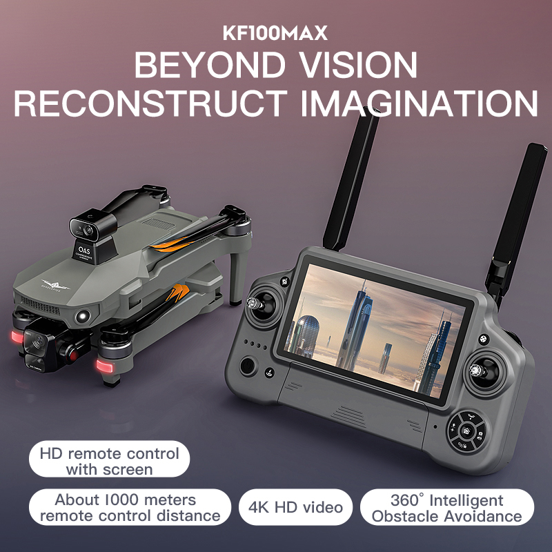KF100 MAX GPS Drone 4K Kamera  - Fpv Drone Charger incelemesi ve fiyatı