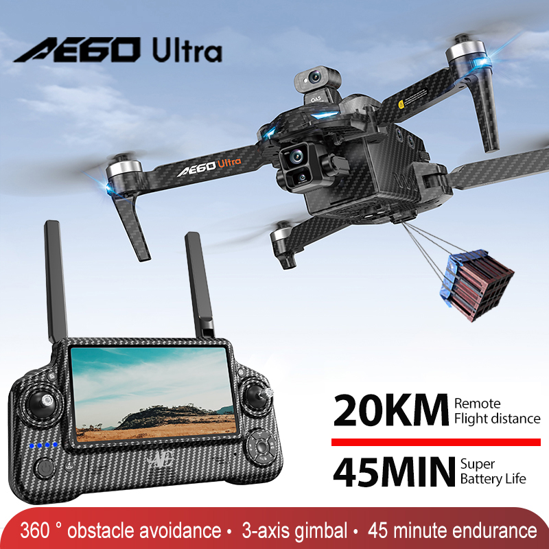 AE60 GPS Drone Profesyonel 8K  - Fpv Drone Charger incelemesi ve fiyatı